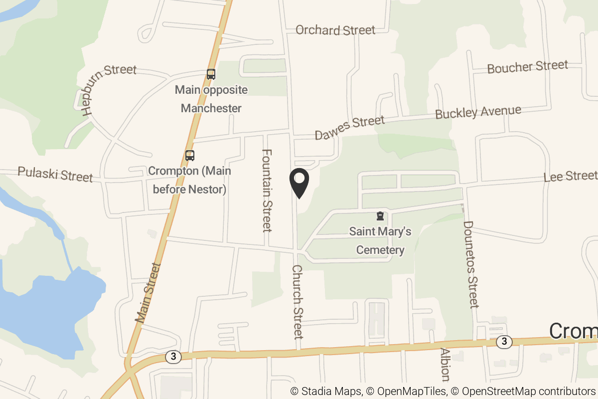 Map with location marker