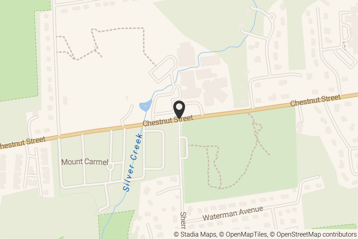 Map with location marker