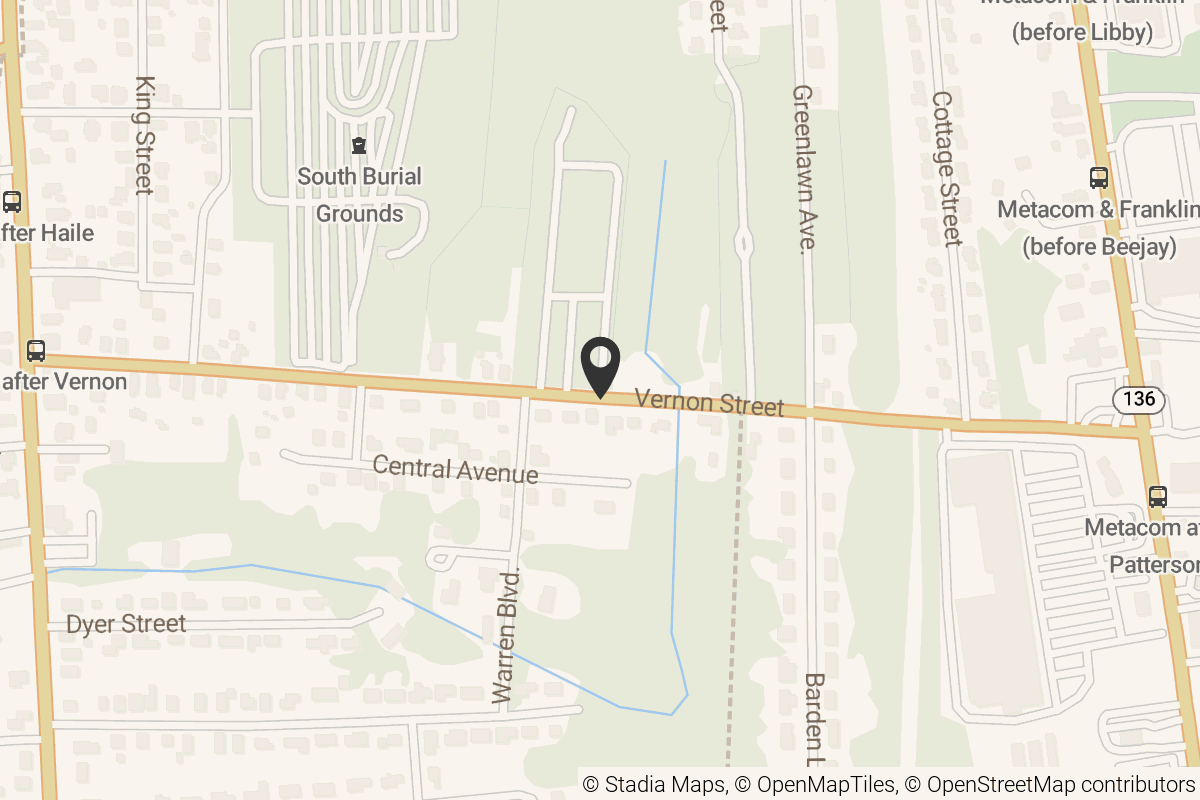 Map with location marker