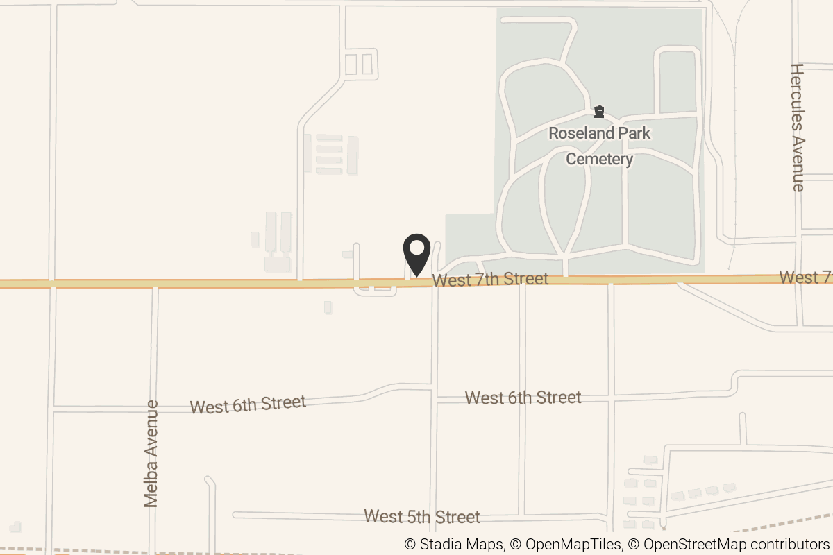 Map with location marker