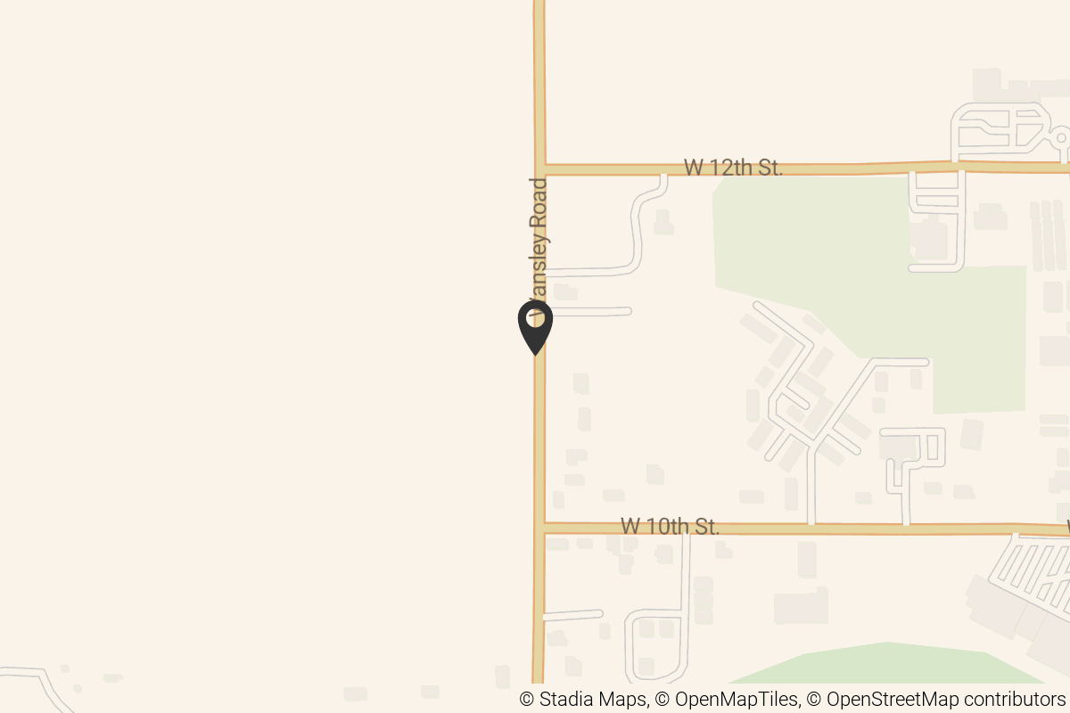 Map with location marker