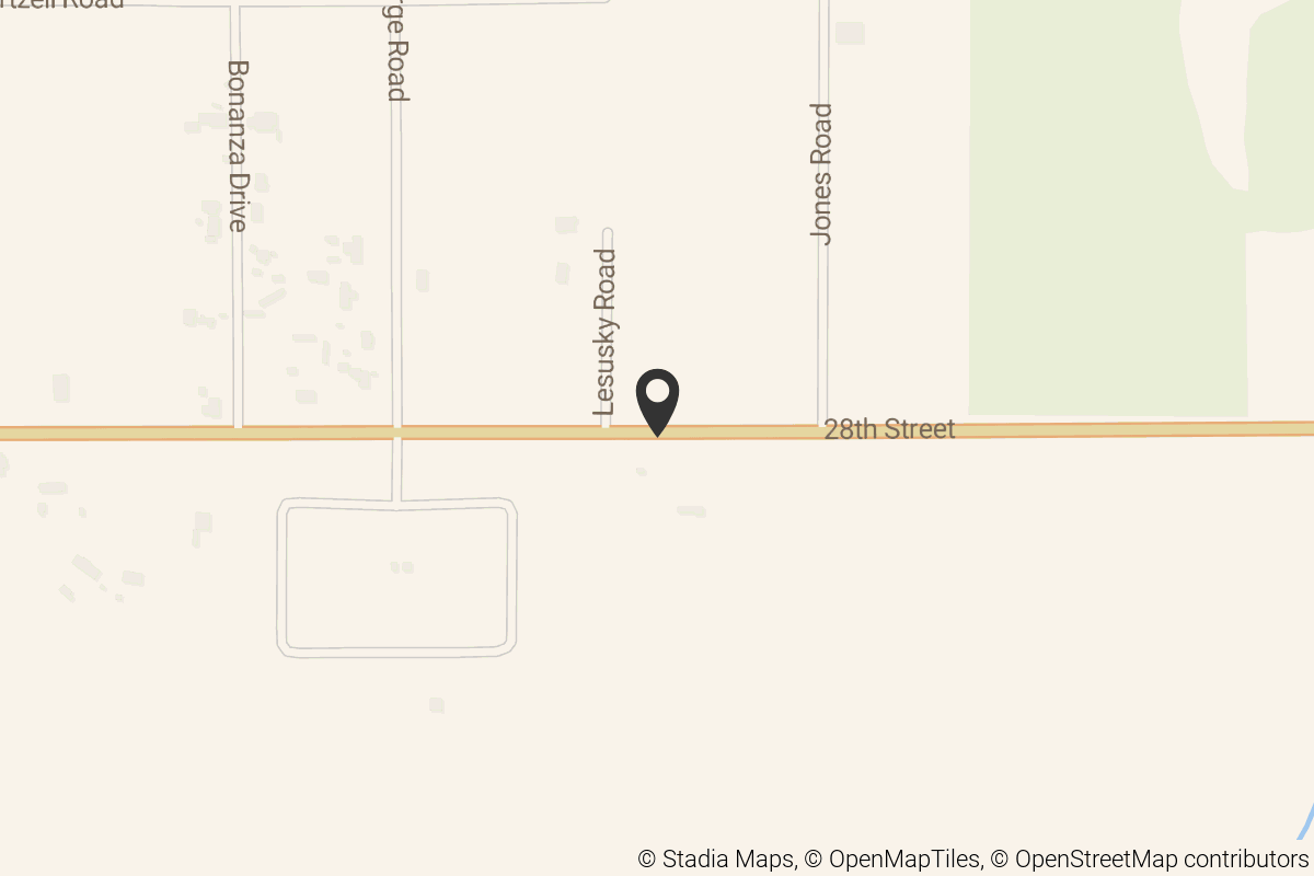 Map with location marker