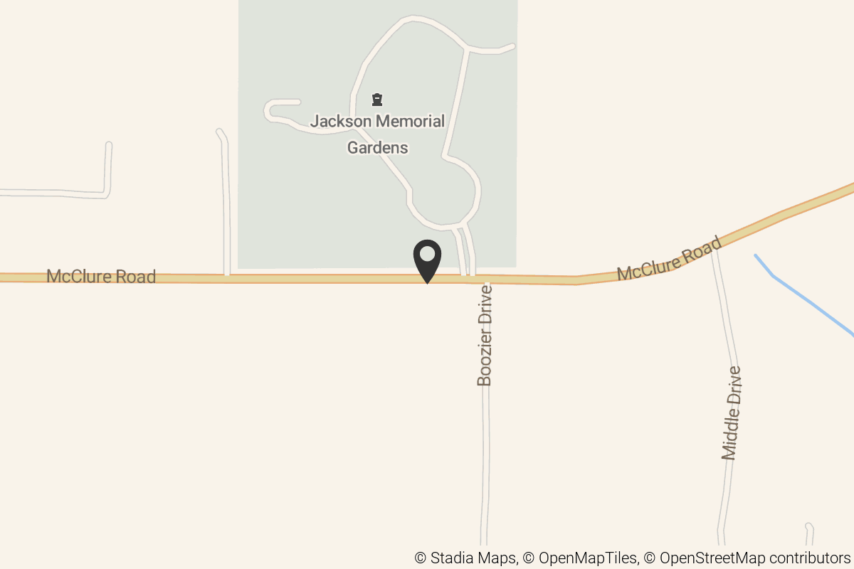 Map with location marker