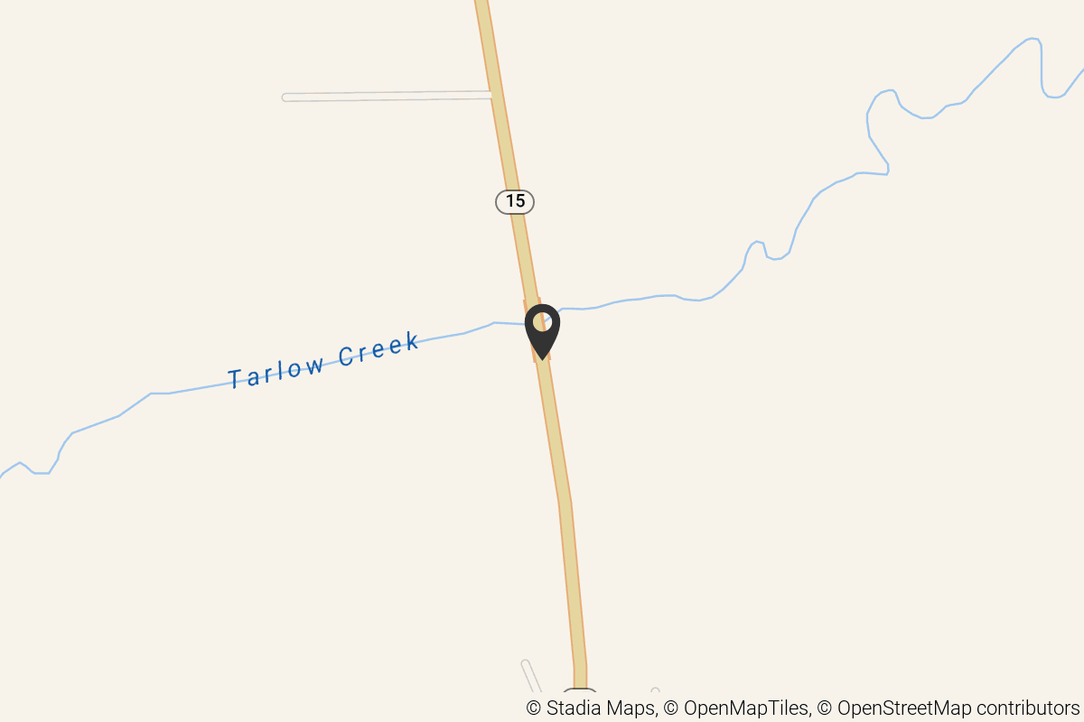 Map with location marker