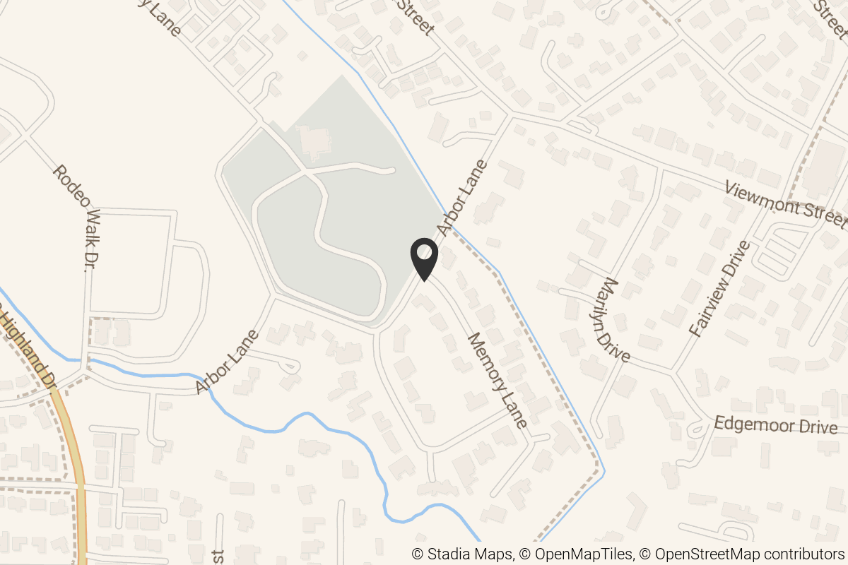 Map with location marker