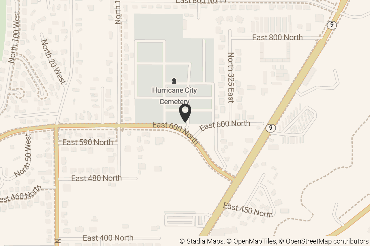 Map with location marker