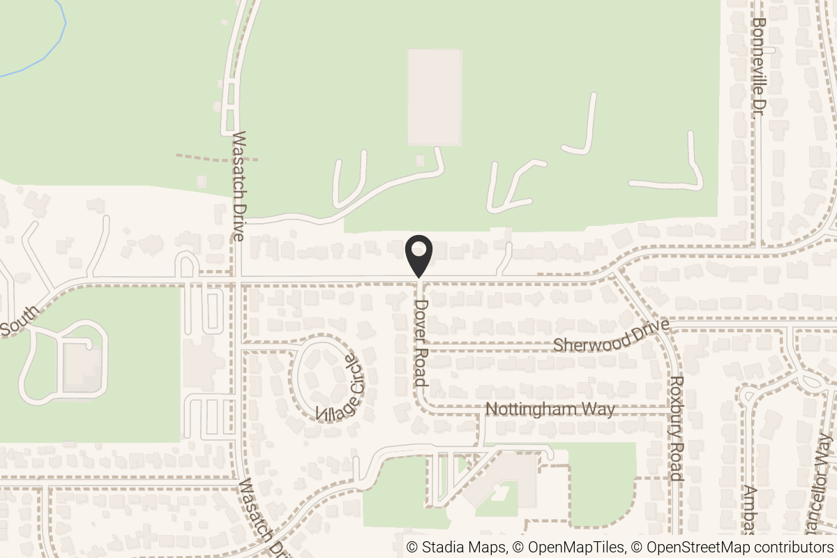 Map with location marker