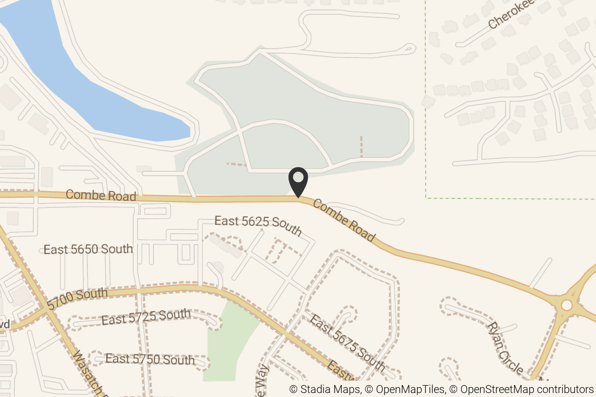 Map with location marker