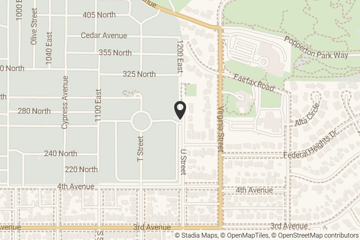 Map with location marker