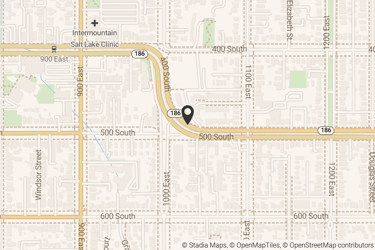 Map with location marker