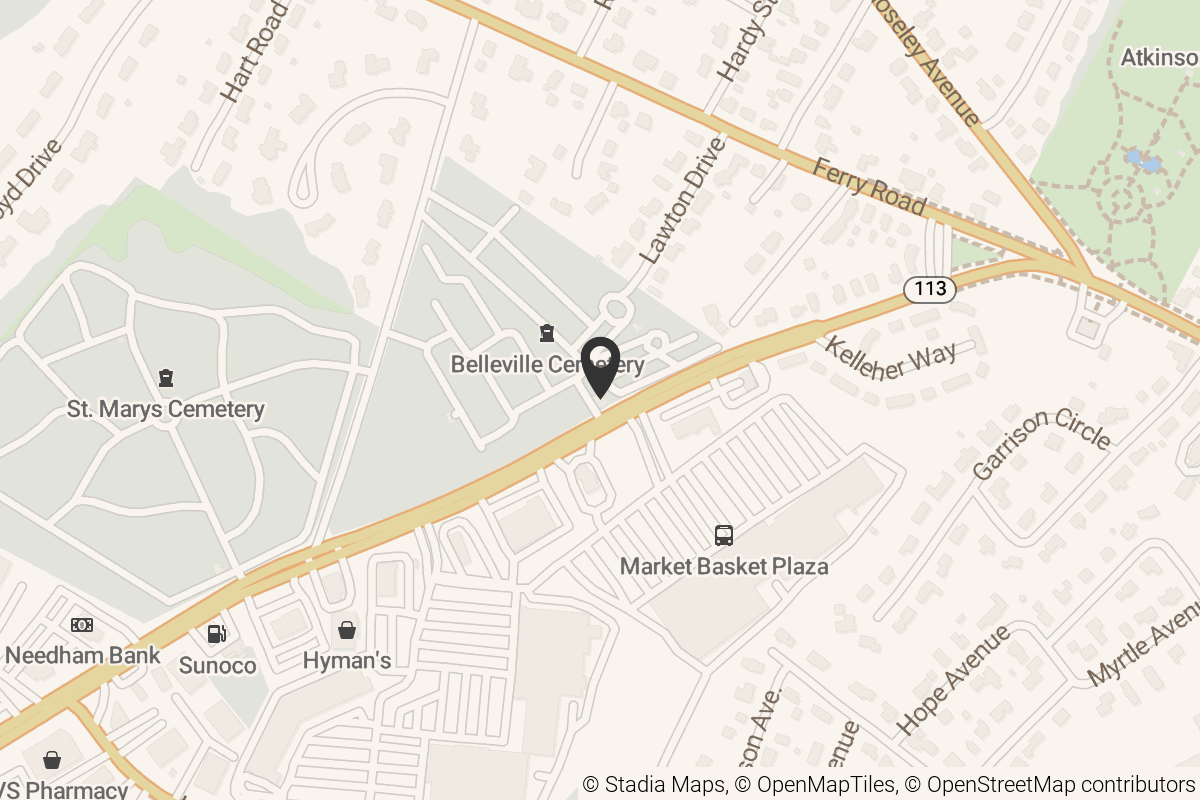 Map with location marker