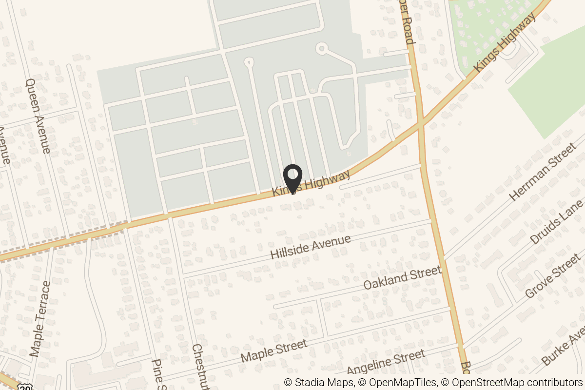 Map with location marker