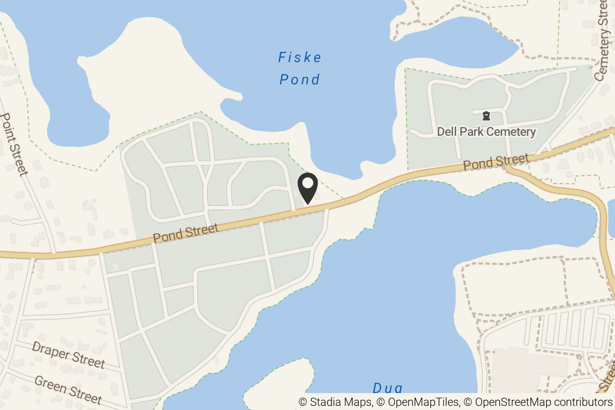 Map with location marker