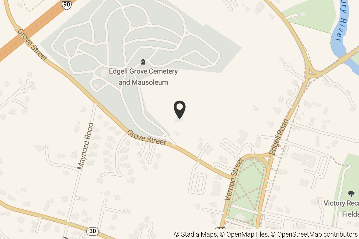 Map with location marker