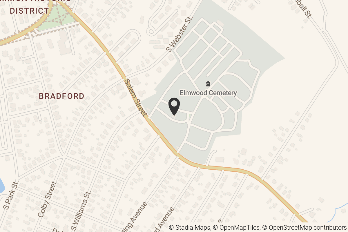 Map with location marker