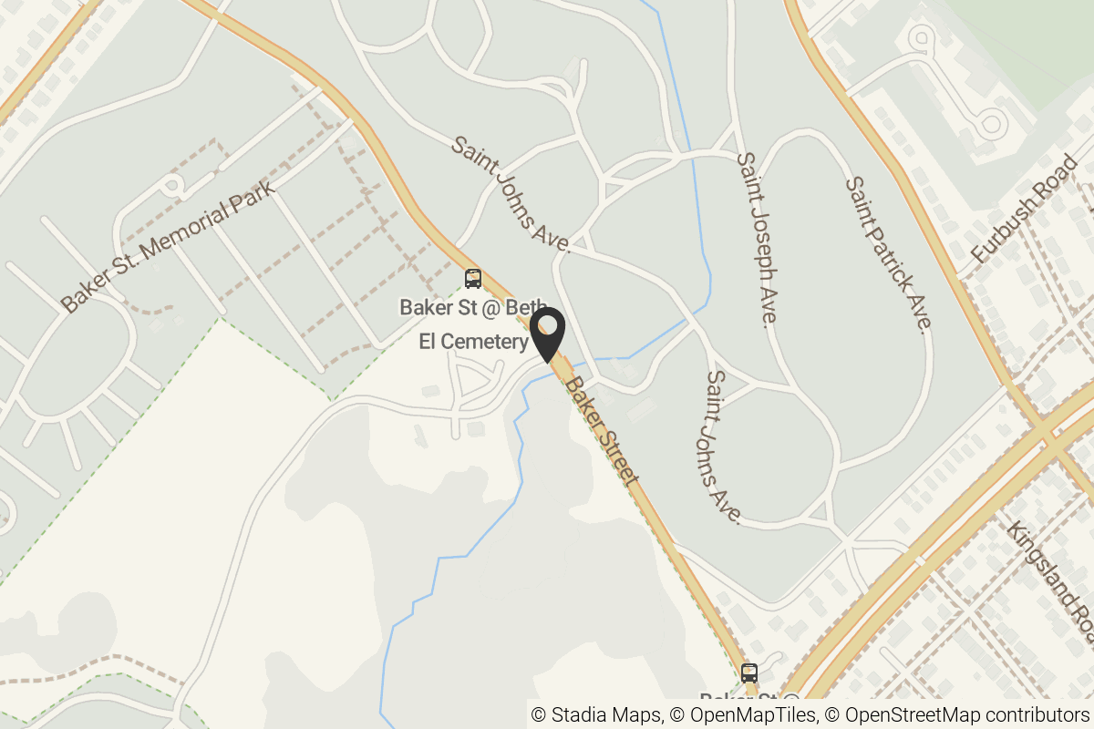 Map with location marker