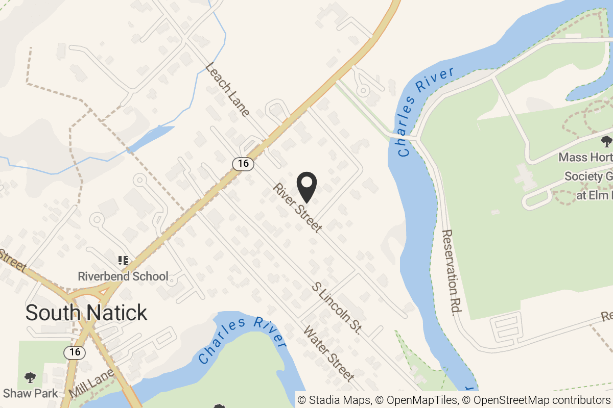 Map with location marker