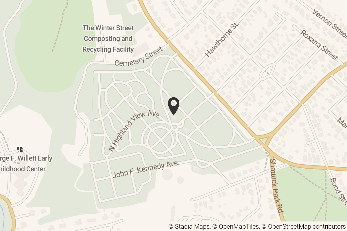 Map with location marker