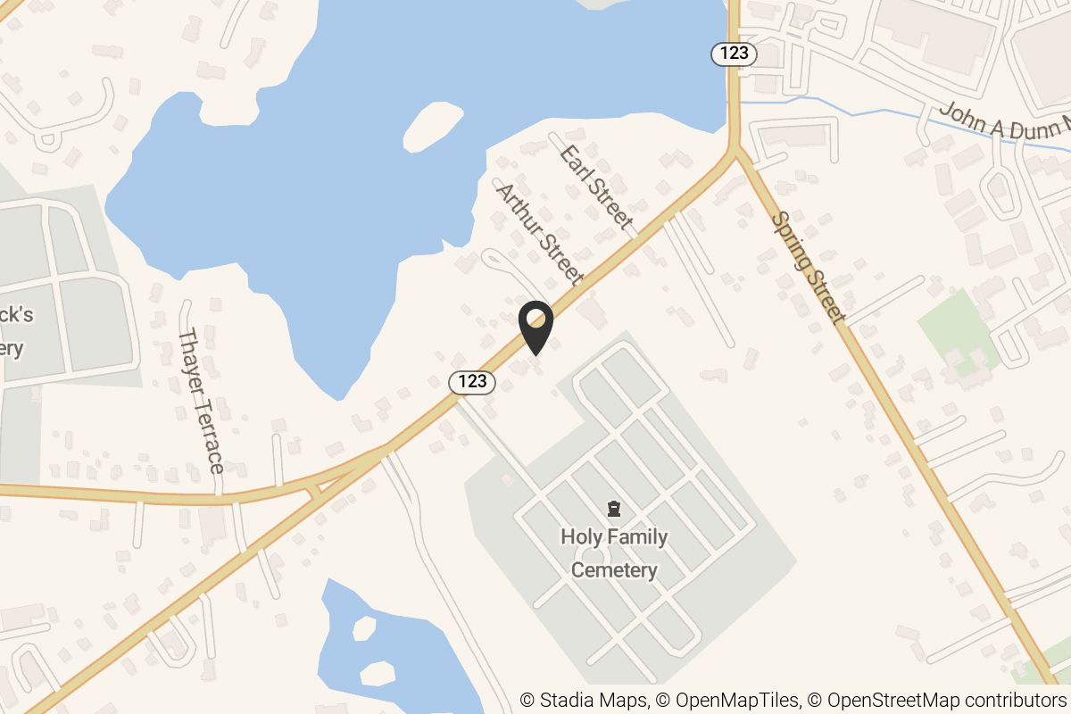 Map with location marker