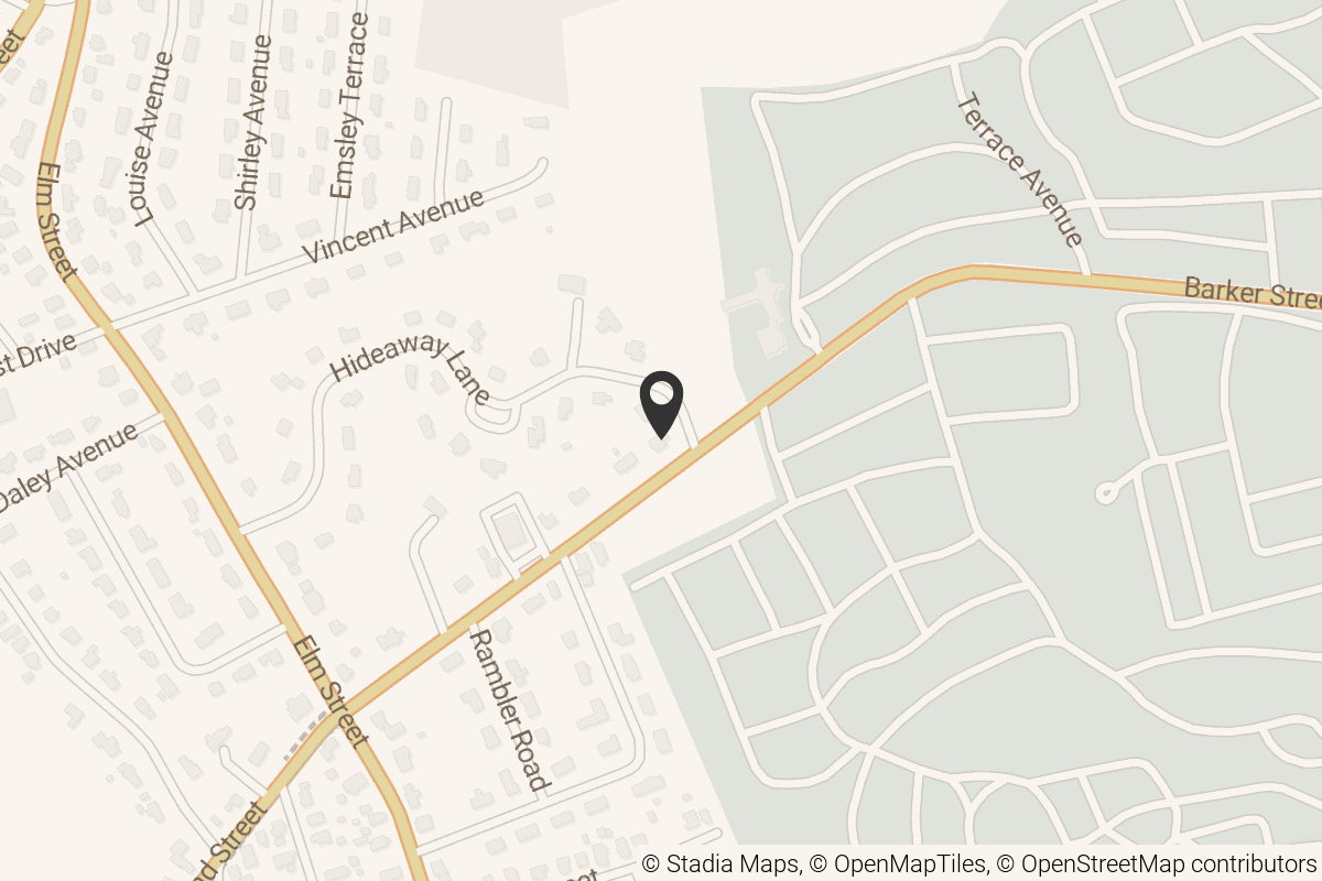 Map with location marker