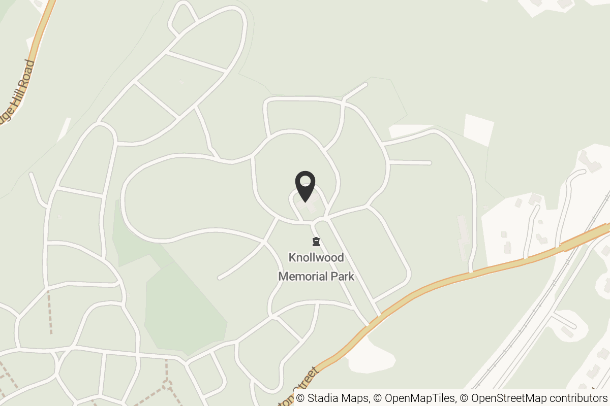 Map with location marker