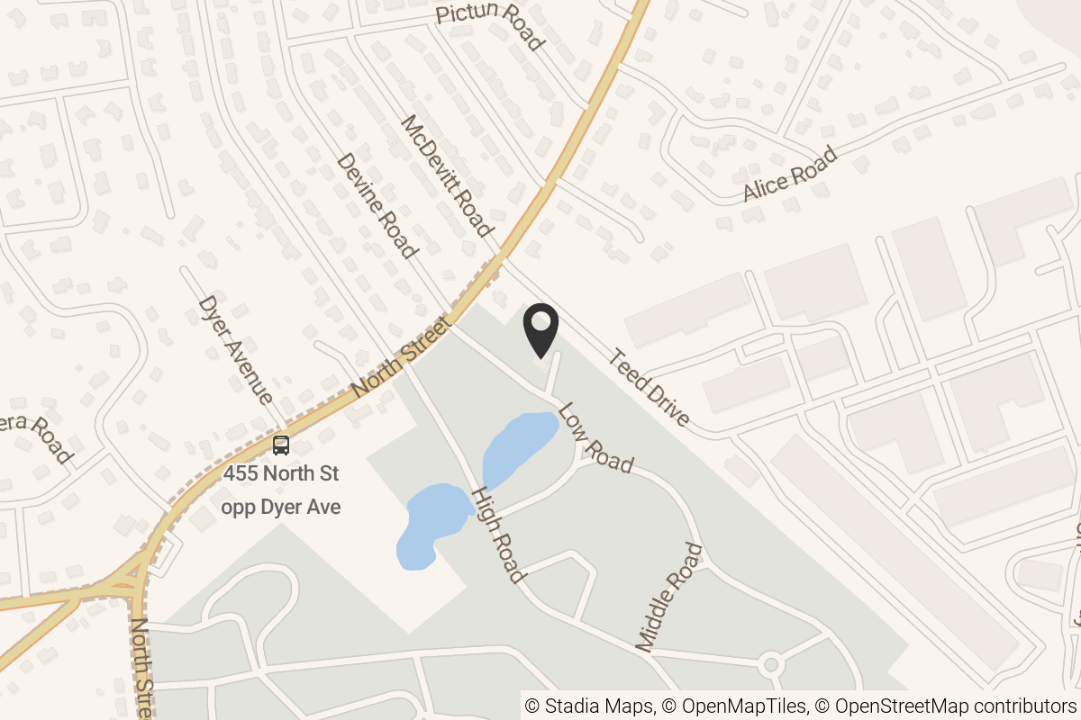 Map with location marker