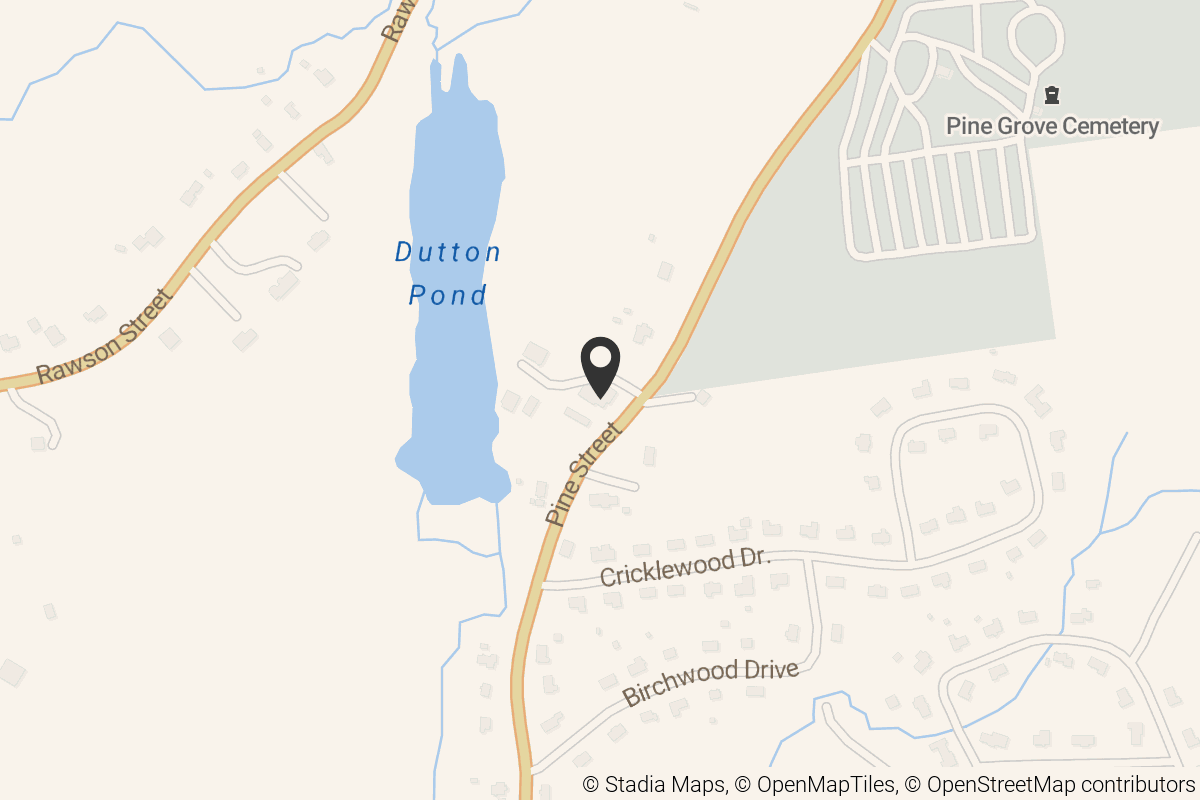 Map with location marker