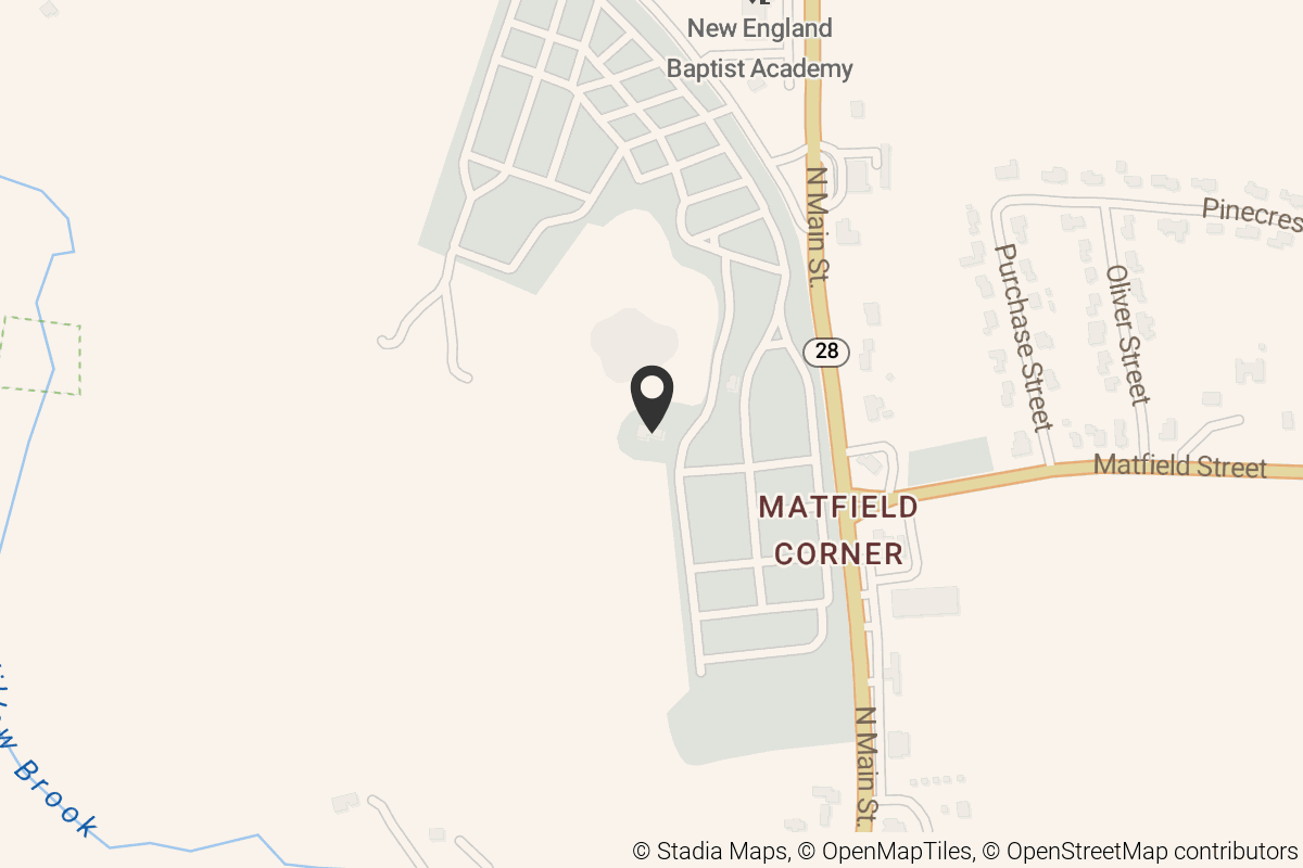 Map with location marker