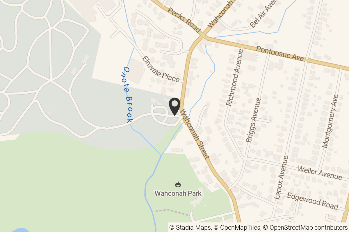 Map with location marker