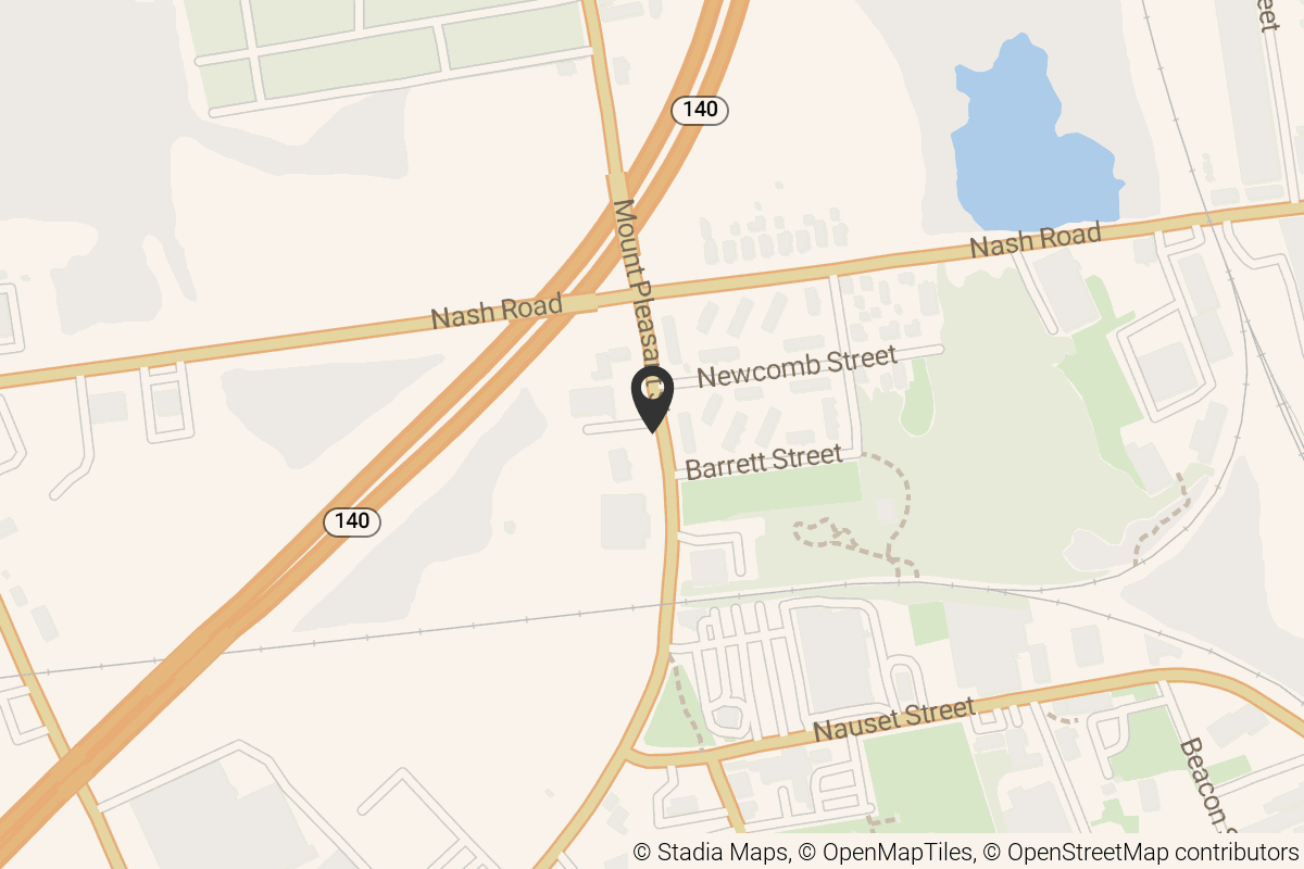 Map with location marker