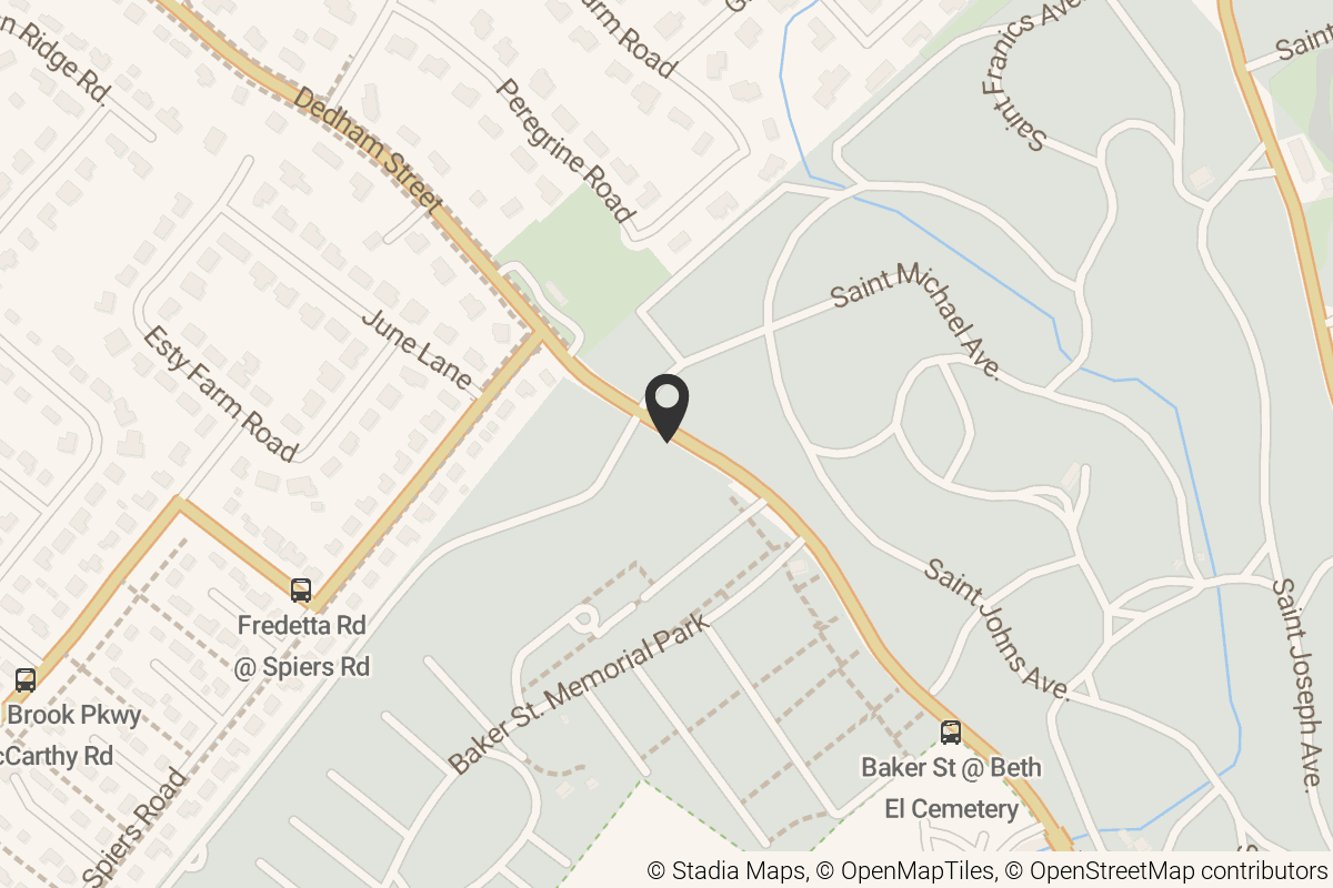 Map with location marker