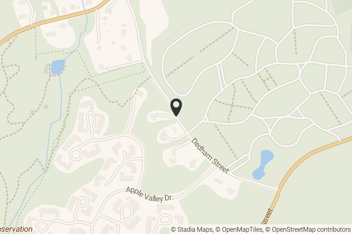 Map with location marker