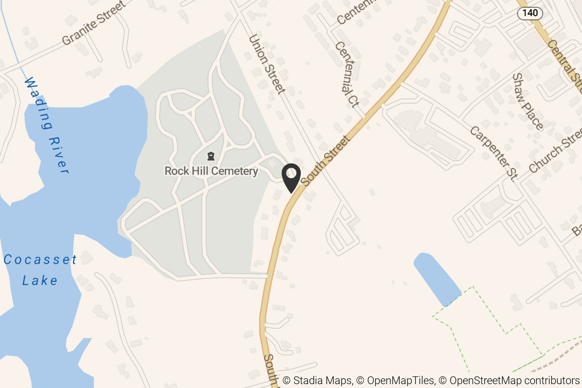 Map with location marker