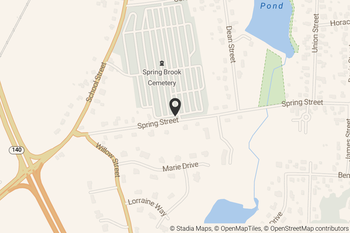 Map with location marker