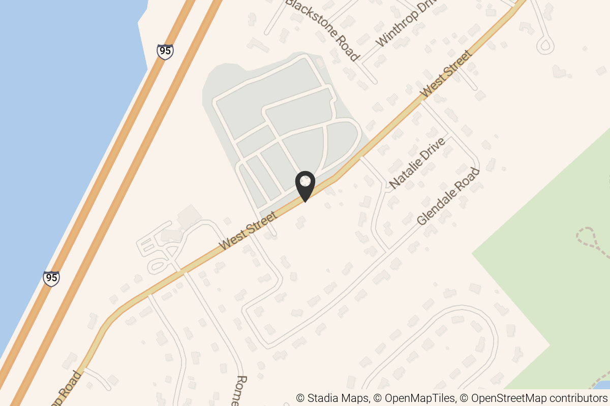 Map with location marker