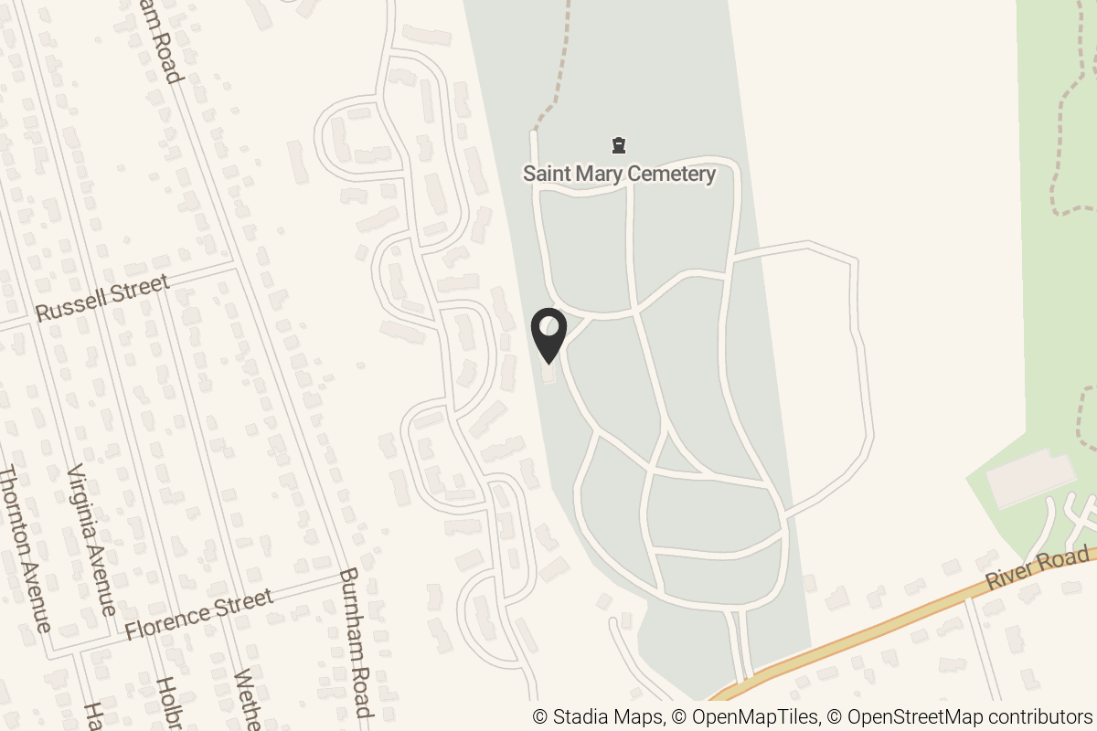 Map with location marker