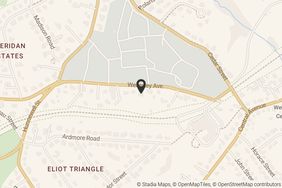 Map with location marker