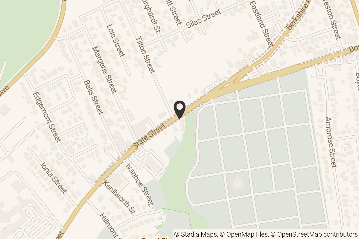 Map with location marker