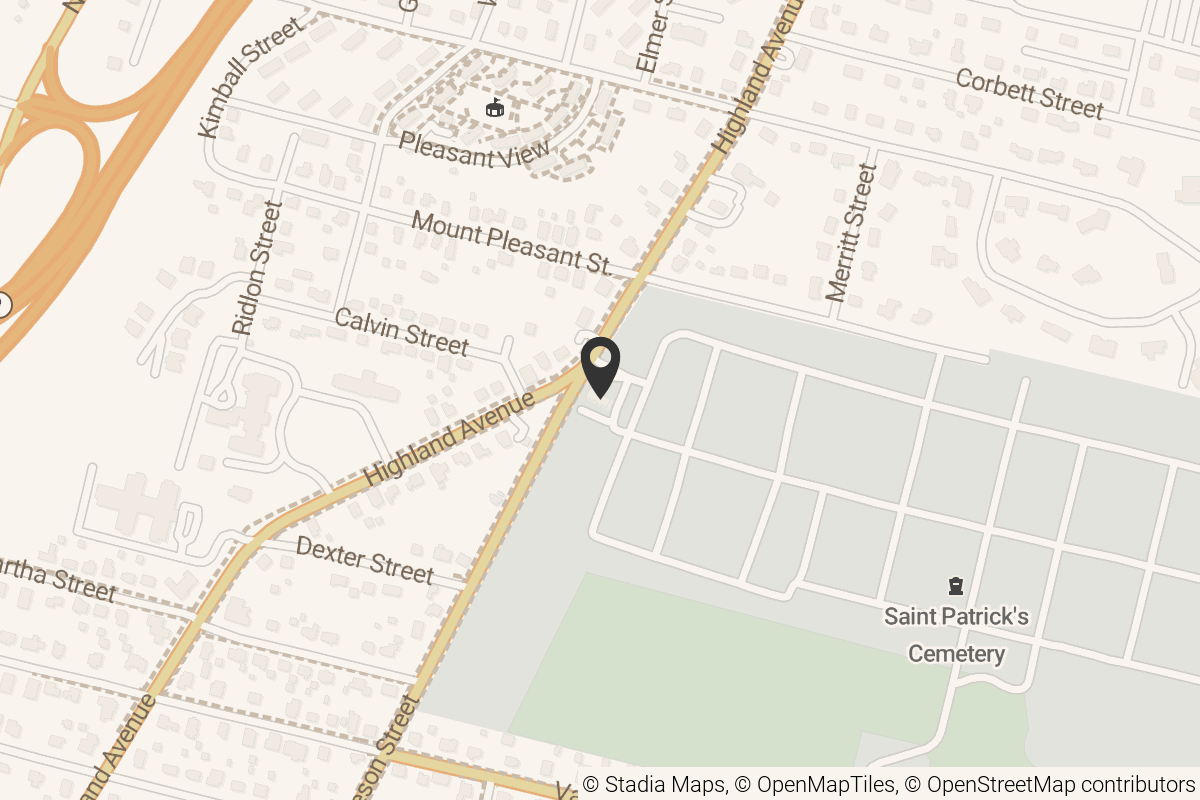 Map with location marker