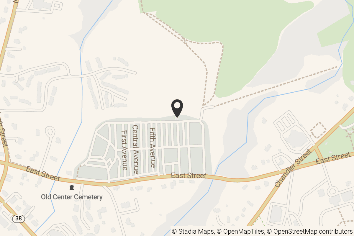 Map with location marker