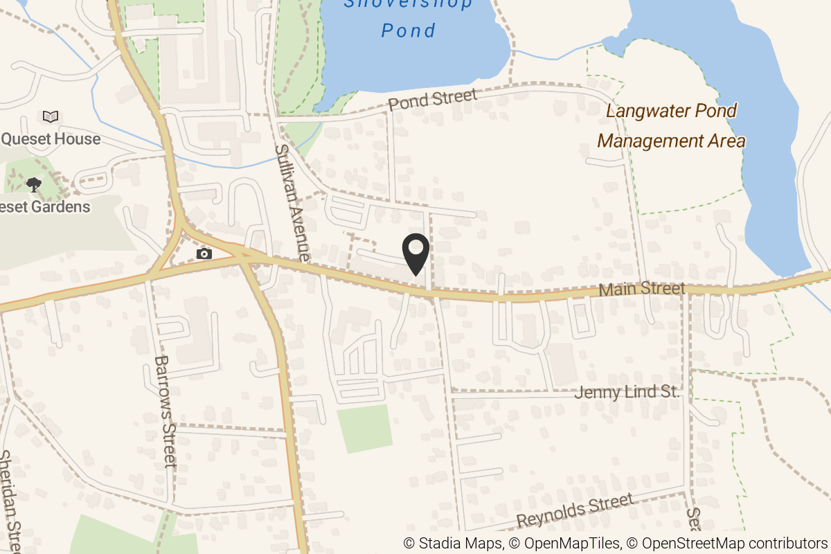 Map with location marker