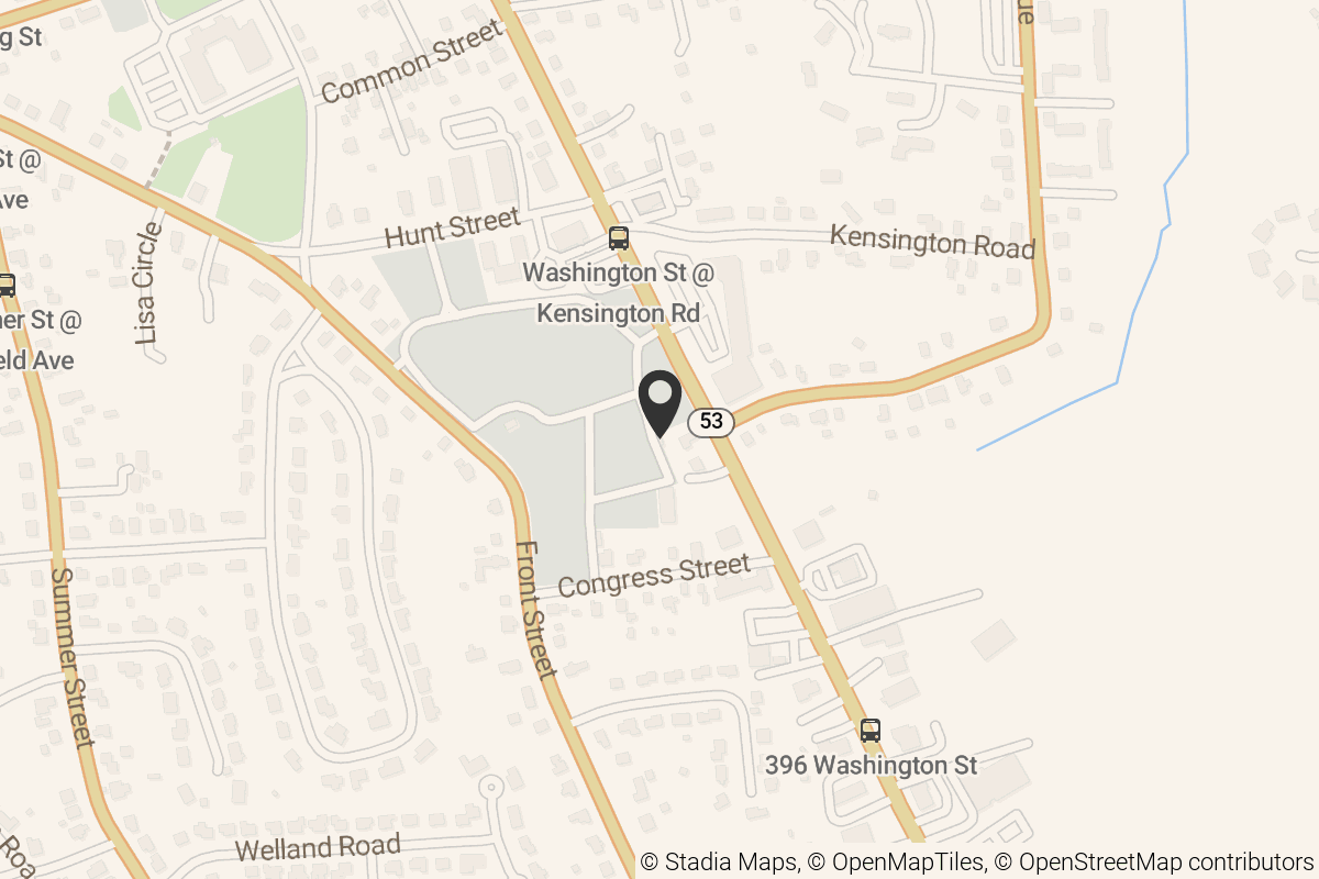 Map with location marker