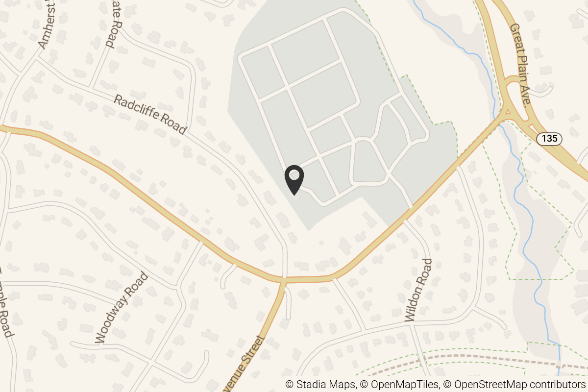 Map with location marker