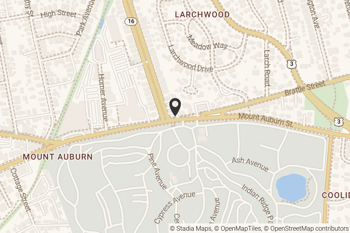 Map with location marker