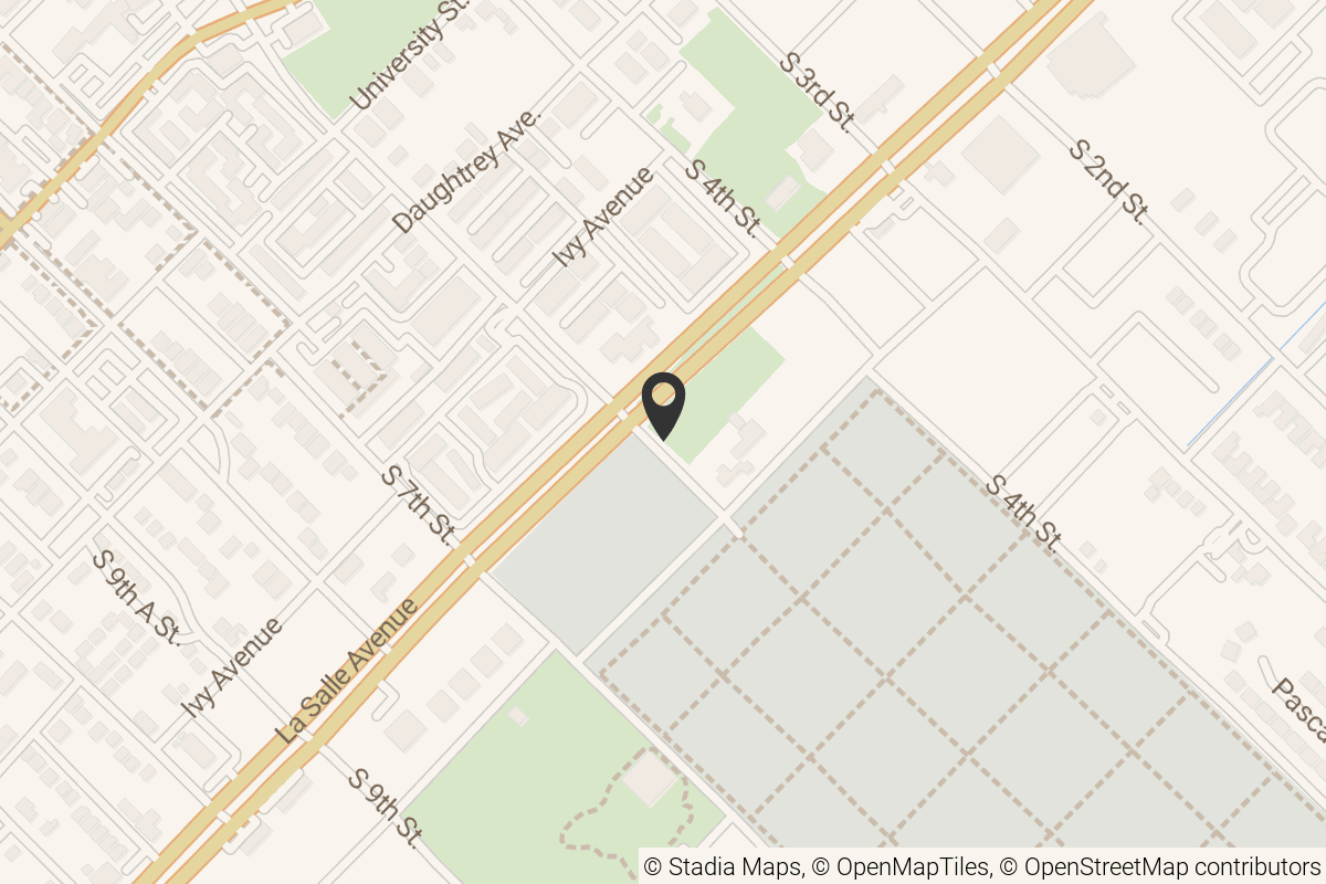 Map with location marker