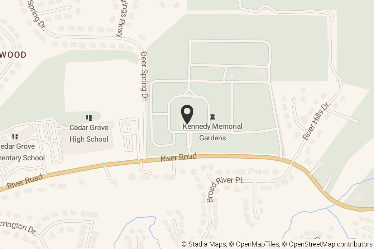 Map with location marker