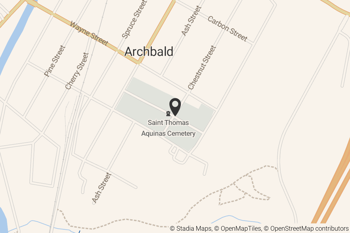 Map with location marker