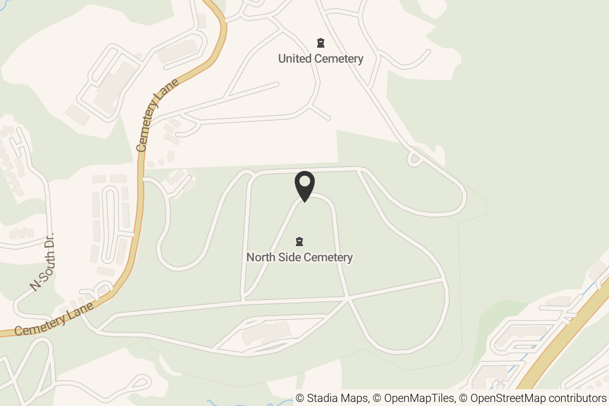 Map with location marker