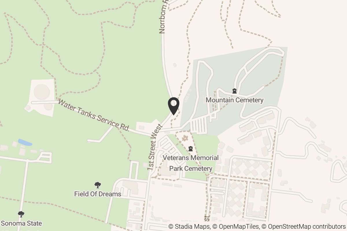 Map with location marker