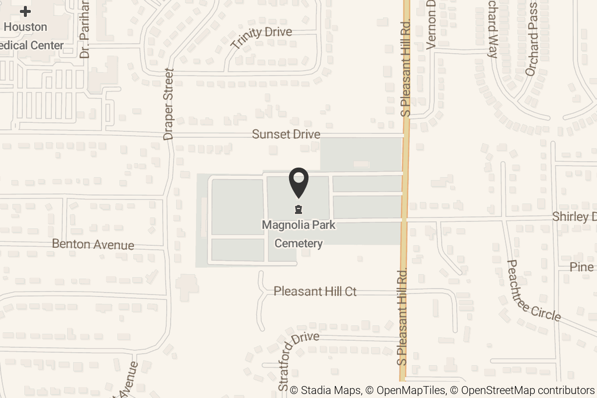 Map with location marker